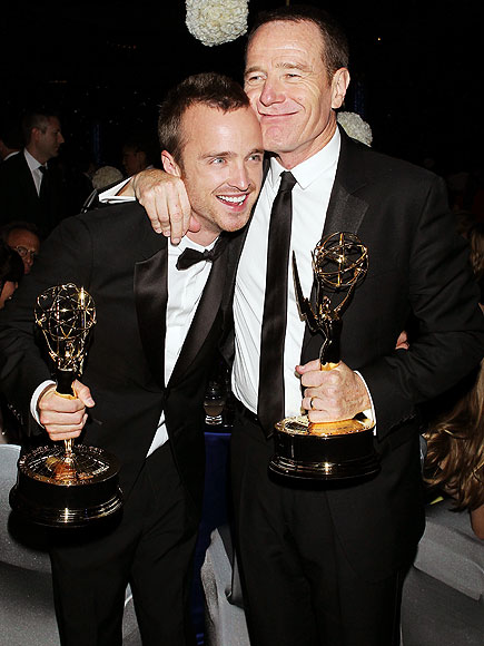 BAD BOYS photo | Aaron Paul, Bryan Cranston