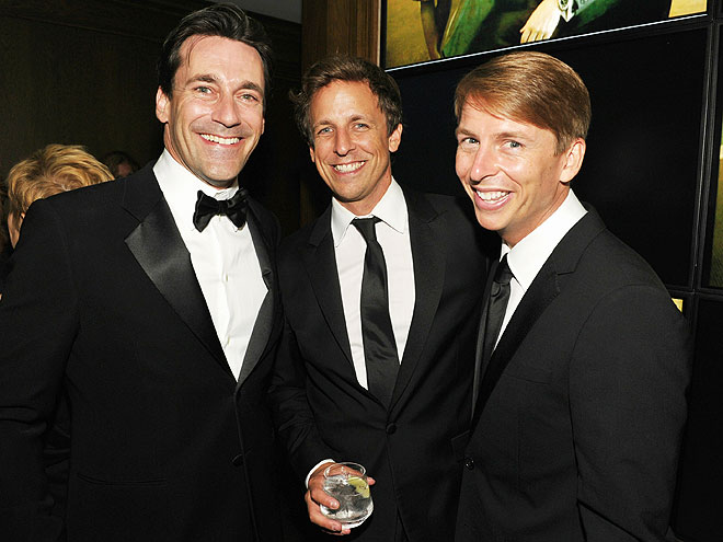 MEN'S CLUB photo | Jon Hamm, Seth Meyers