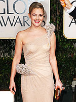 Best Dressed at the Globes! | Drew Barrymore