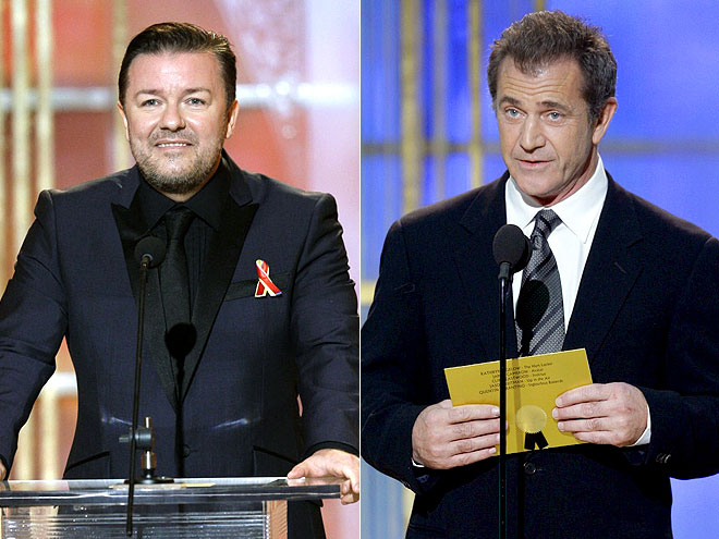 photo | Mel Gibson, Ricky Gervais