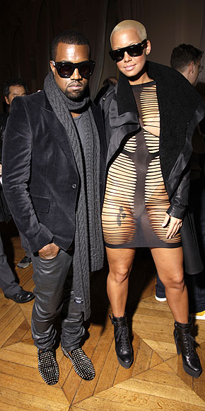 STRUNG OUT photo | Amber Rose, Kanye West