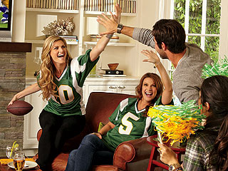 Erin Andrews Throws a Football Party | Erin Andrews
