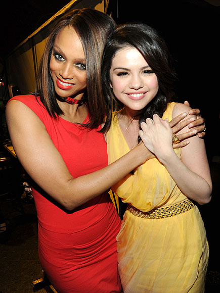 MODEL BEHAVIOR photo | Selena Gomez, Tyra Banks