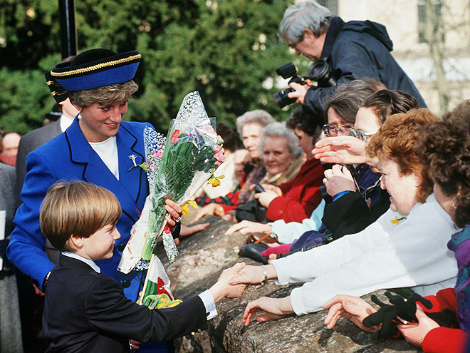 A COMMON TOUCH
photo | Prince William, Princess Diana