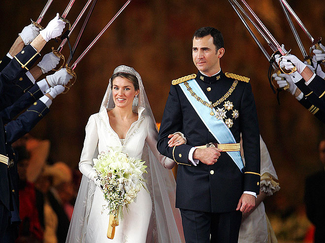 princess letizia of spain wedding dress. Princess Letizia of Spain#39;s