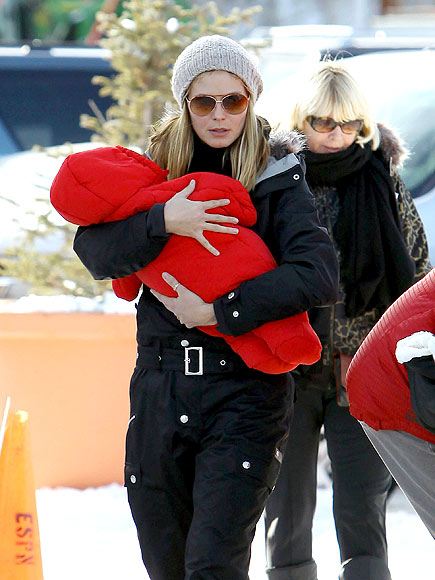 SNOW ANGEL photo | Heidi Klum