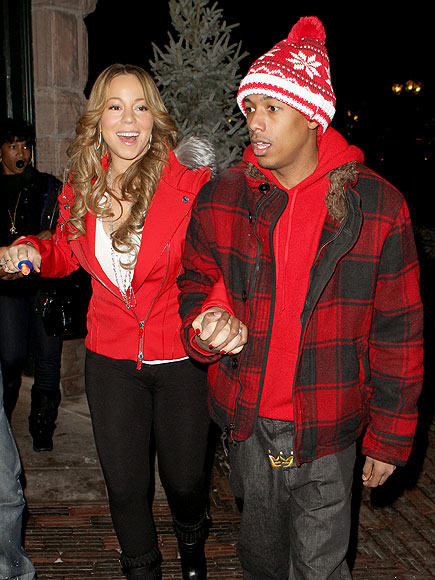 WELL 'RED' photo | Mariah Carey, Nick Cannon