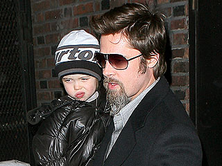 Star Tracks: Star Tracks: Monday, January 4, 2010 | Brad Pitt, Shiloh Jolie-Pitt