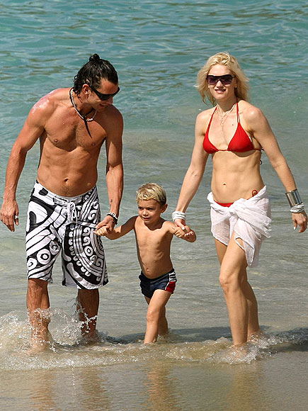 BEACHY KEEN photo | Gavin Rossdale, Gwen Stefani, Kingston Rossdale