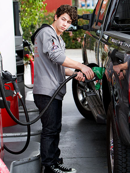 GETTING HIS FILL photo | Nick Jonas