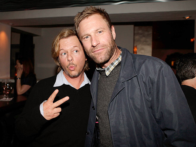 PEACEFUL GREETING photo | Aaron Eckhart, David Spade