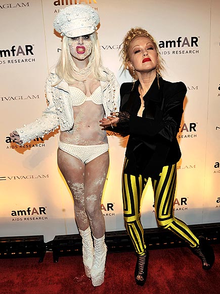 SCENE STEALERS photo | Cyndi Lauper, Lady Gaga