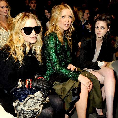 FRONT & CENTER photo | Kate Hudson, Kristen Stewart, Mary-Kate Olsen