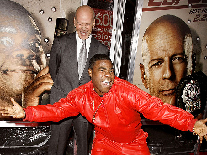 RED CARPET CUT-UP photo | Bruce Willis, Tracy Morgan