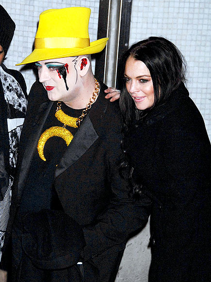 KARMA CHAMELEONS photo | Boy George, Lindsay Lohan