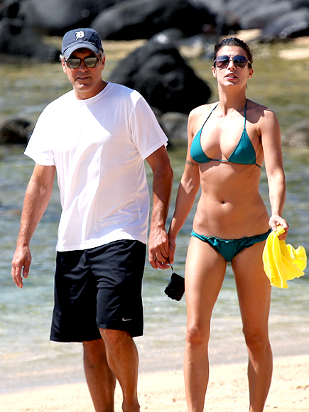 BEACHY KEEN photo | Elisabetta Canalis, George Clooney
