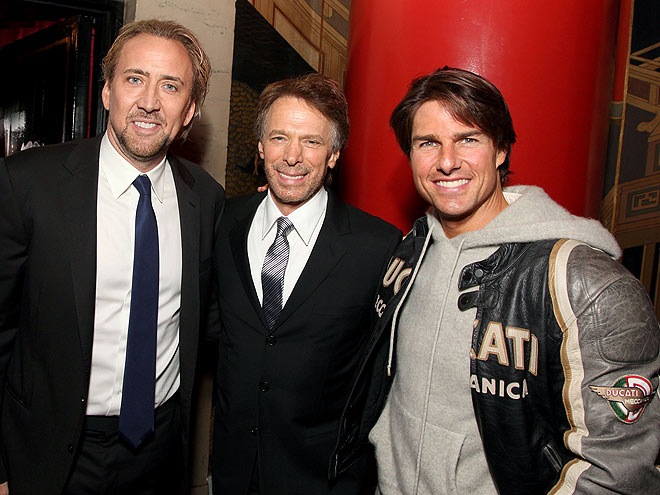 LEADING MEN photo | Jerry Bruckheimer, Nicolas Cage, Tom Cruise