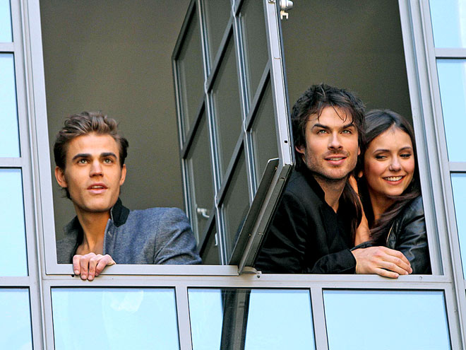PEEP SHOW photo | Ian Somerhalder, Nina Dobrev, Paul Wesley