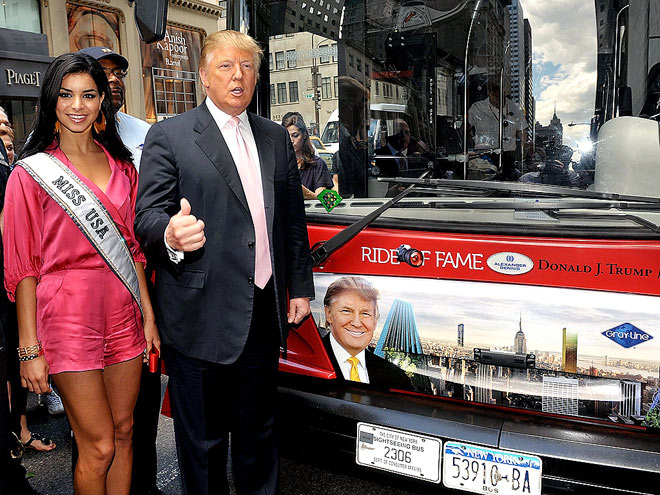 HE'S BUS-TED! photo | Donald Trump, Rima Fakih