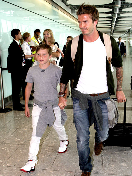 WHERE'S BROOKLYN AT? photo | David Beckham
