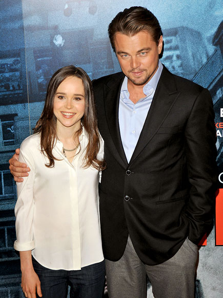 COZY COSTARS photo | Ellen Page, Leonardo DiCaprio