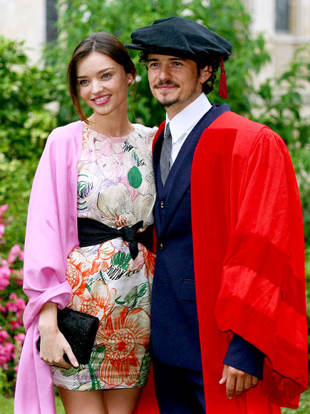 ONE DEGREE photo | Miranda Kerr, Orlando Bloom