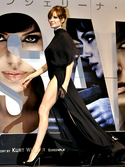 THIGH HIGH photo | Angelina Jolie