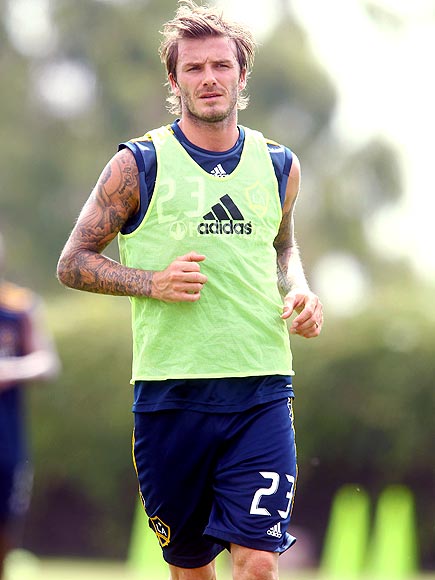 PRACTICE MAKES PERFECT photo | David Beckham