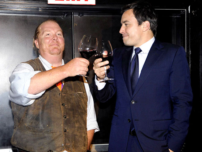 TOAST TIME photo | Jimmy Fallon, Mario Batali
