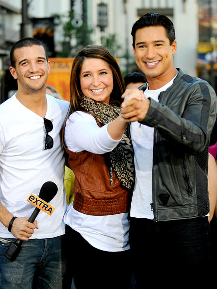 THREE TO TANGO photo | Bristol Palin, Mario Lopez, Mark Ballas