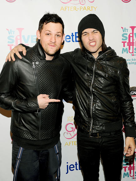 MUSIC MEN photo | Joel Madden, Pete Wentz