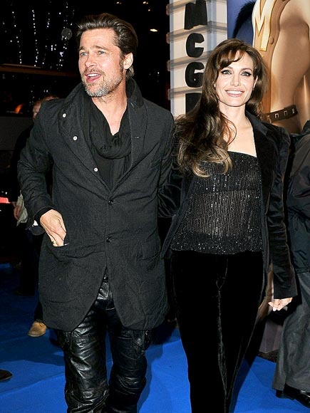 COORDINATED COUPLE photo | Angelina Jolie, Brad Pitt