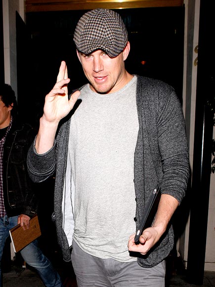 DINNER SALUTATIONS photo | Channing Tatum