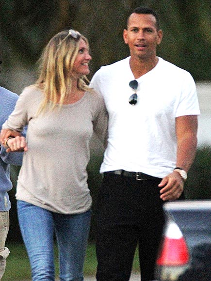 MIAMI HEAT photo | Alex Rodriguez, Cameron Diaz