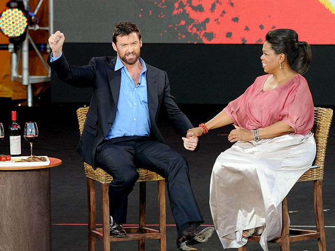 SIGHT FOR SORE EYES photo | Hugh Jackman, Oprah Winfrey