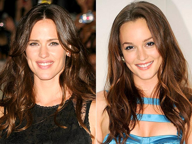 TOUSLED WAVES photo | Jennifer Garner, Leighton Meester