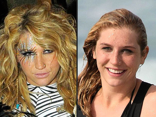 kesha makeup looks. What#39;s Ke$ha#39;s Best Look?