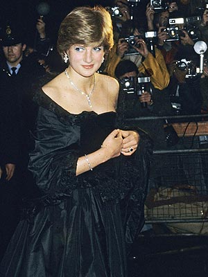 pictures of princess diana funeral. Princess Diana#39;s Daring Black