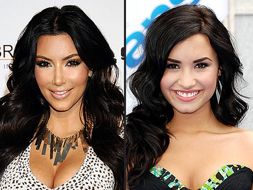 Kim Kardashian is'Flattered' To Be Demi Lovato's Fashion Icon