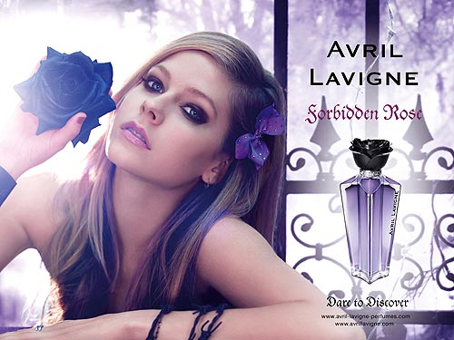 EXCLUSIVE: Avril Lavigne Debuts Her New 'Forbidden' Fragrance. Dusan Reljin