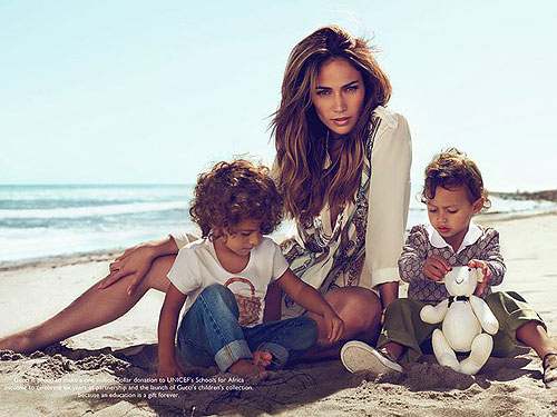 jennifer lopez twins pictures 2010. Jennifer Lopez and Her Twins