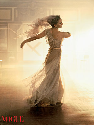 Natalie Portman's Black Swan Diet and Fashion Peter Lindbergh for Vogue