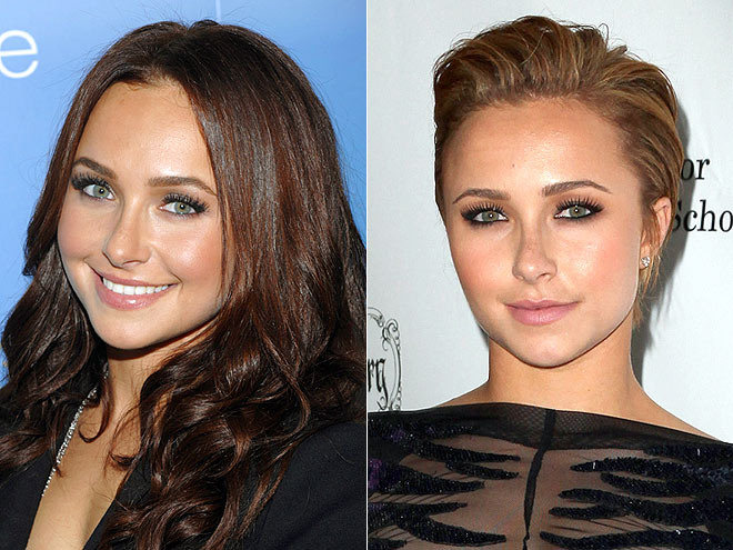 hayden panettiere haircut bob. Hayden Panettiere#39;s new pixie