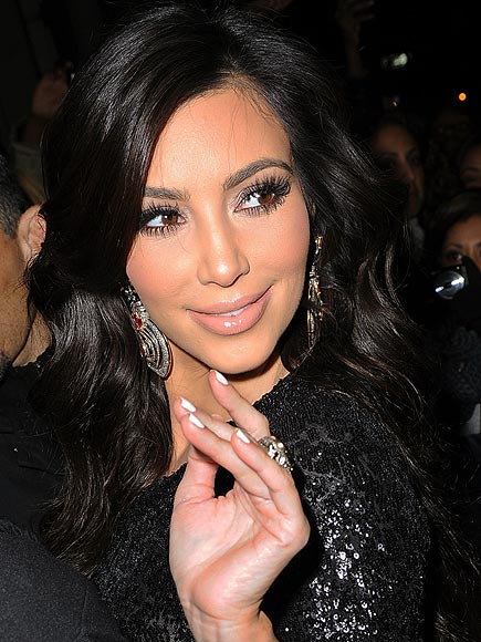 the amazing Kim kardashian nail