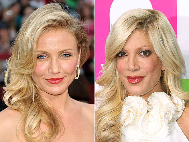 WIDE SIDE PARTS photo | Cameron Diaz, Tori Spelling