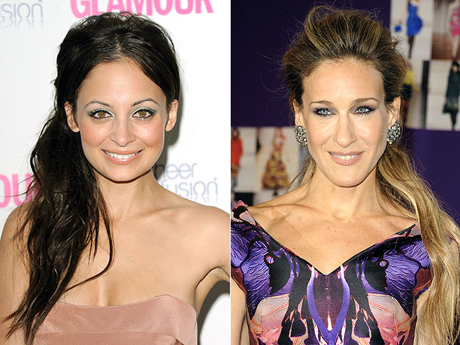 PUMPED-UP PONYTAIL photo | Nicole Richie, Sarah Jessica Parker