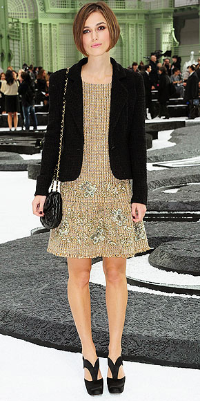 Alexa Chung arriving for the Louis Vuitton Fall-Winter 2010/2011  ready-to-wear collection show held at the Cour Carree du Louvre in Paris,  France, on March 10, 2010, as part of the Paris Fashion