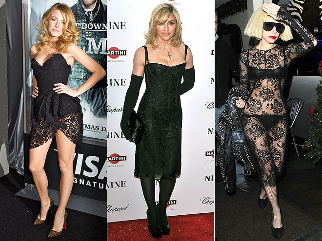 SHEER LACE DRESSES  photo | Blake Lively