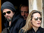 Brad & Angie Treat the Kids in Italy | Angelina Jolie, Brad Pitt