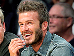 Becks Goes Courtside – and More Star Sightings | David Beckham